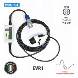 EVR1 - Tipo 2 - max 7,4 kW